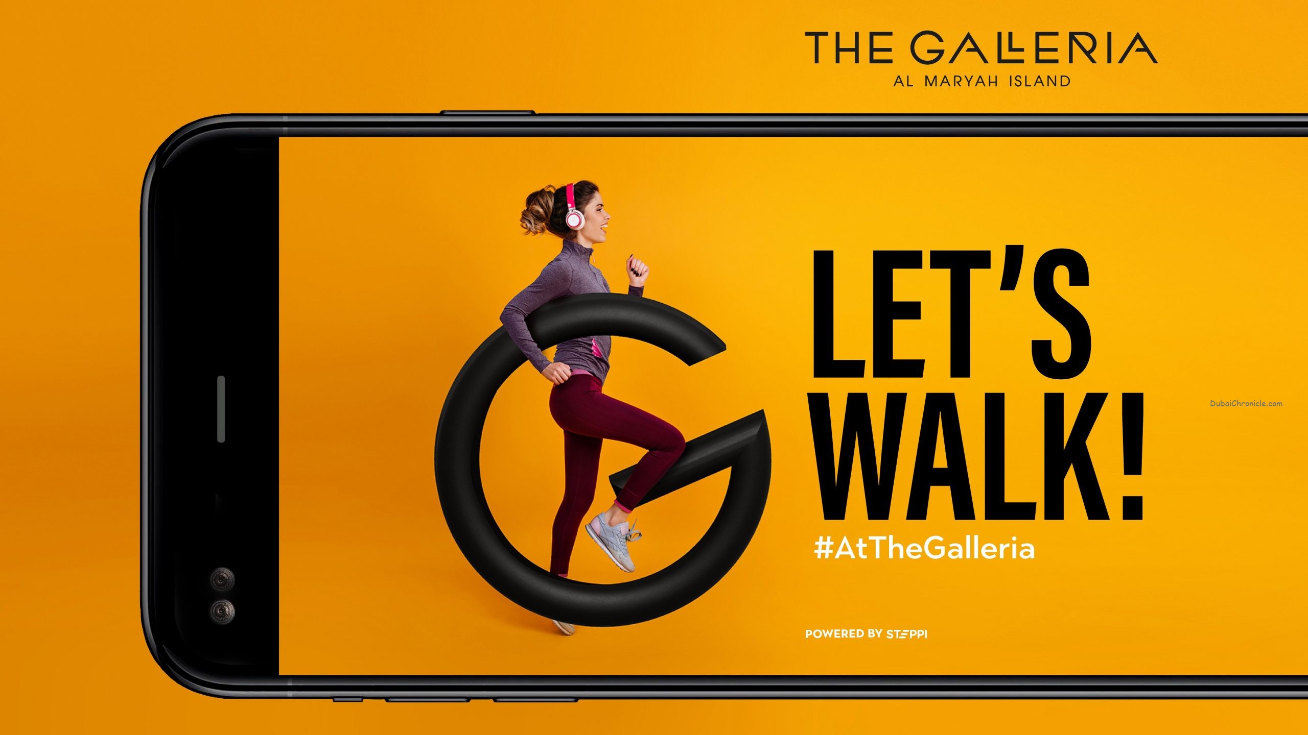 The Galleria Al Maryah Island is excited to announce the launch of Let’s Walk!, a complimentary fitness programme for the community launching on 8 June.