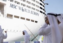 Mina Rashid Welcomes MSC World Europa’s First Ever Call in Middle East The MSC World Europa, a futuristic, lower-carbon-fuelled cruise ship made its first call at Mina Rashid on the 21st of December 2022.