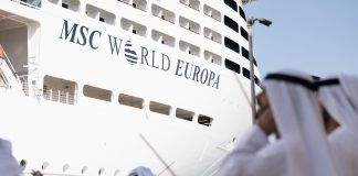Mina Rashid Welcomes MSC World Europa’s First Ever Call in Middle East The MSC World Europa, a futuristic, lower-carbon-fuelled cruise ship made its first call at Mina Rashid on the 21st of December 2022.
