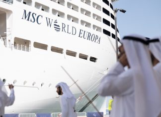 Mina Rashid Welcomes MSC World Europa’s First Ever Call in Middle East The MSC World Europa, a futuristic, lower-carbon-fuelled cruise ship made its first call at Mina Rashid on the 21st of December 2022.