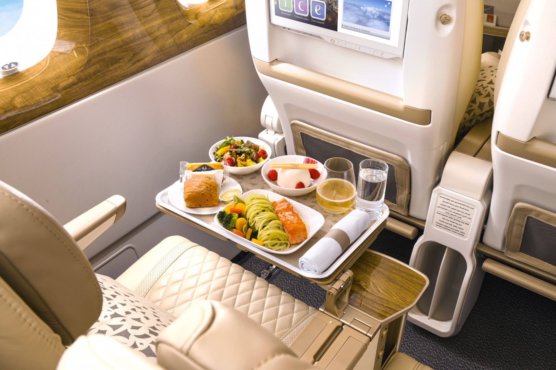 Emirates Offers an Exclusive Vintage Sparkling Wine, Chandon, in Premium Economy