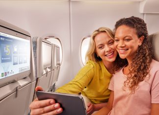 Emirates Free Wi-fi Onboard Available for All Emirates’ inflight connectivity means that all Emirates passengers in every class of travel can enjoy some form of free connectivity once they sign up to Emirates Skywards.
