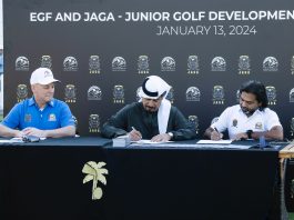 Emirates Golf Federation (EGF) and the Junior Asian Golf Academy (JAGA) commit to revolutionize the landscape of Junior, Amateur, and Professional golf in the UAE.