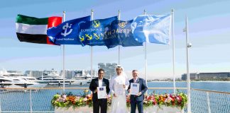 Dubai Harbour Marinas 1st Worldwide to Receive 3 Simultaneous Accreditations from the Yacht Harbour Association Dubai Harbour is the proud recipient of three prestigious accreditations from The Yacht Harbour Association, including the coveted Gold Anchor award.