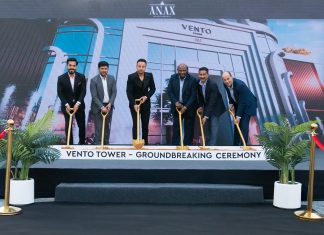 Vento Tower by ANAX Developments Breaks Ground ANAX Developments is proud to announce the groundbreaking ceremony of Vento Tower, a landmark project in the heart of Business Bay.