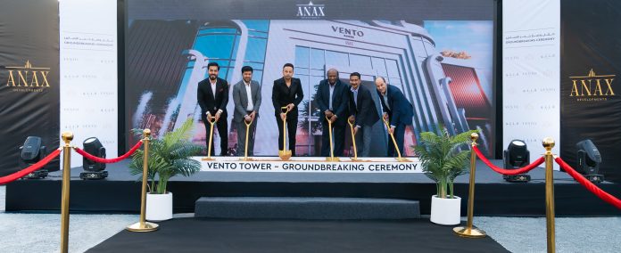 ANAX Developments is proud to announce the groundbreaking ceremony of Vento Tower, a landmark project in the heart of Business Bay.