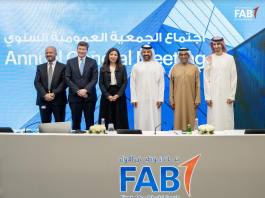 First Abu Dhabi Bank (FAB) concluded its Annual General Meeting (AGM) today at FAB’s headquarters in Abu Dhabi.