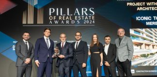 MERED Wins ‘Project of the Year with Best Architecture’ MERED - ICONIC Tower in Dubai Internet City has announced its win for the Project of the Year with Best Architecture at the Pillars of Real Estate Awards.