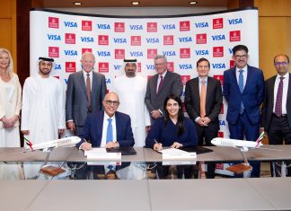 Emirates Skywards Announces Exclusive Partnership with Visa Emirates Skywards, the award-winning loyalty programme of Emirates and flydubai, has announced an exclusive, multi-year strategic partnership with Visa.