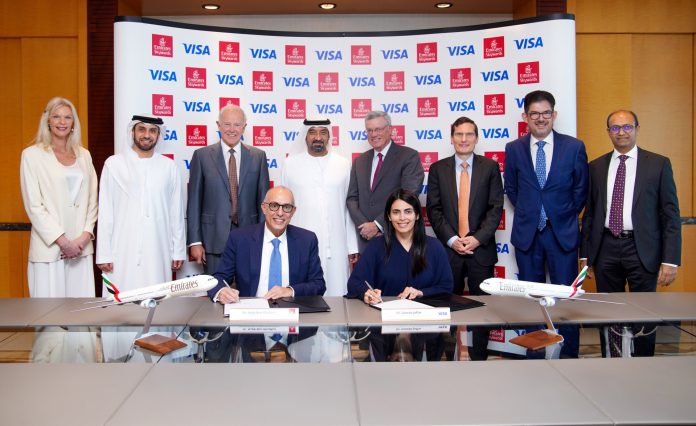 Emirates Skywards, the award-winning loyalty programme of Emirates and flydubai, has announced an exclusive, multi-year strategic partnership with Visa.