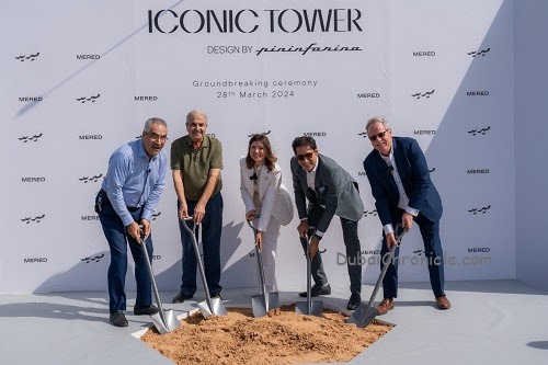MERED joined forces with Dutch Foundation Dubai (DFD), to commence the groundbreaking ceremony for the ICONIC Tower in Dubai.