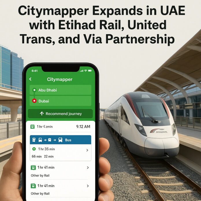 Citymapper Expands in UAE