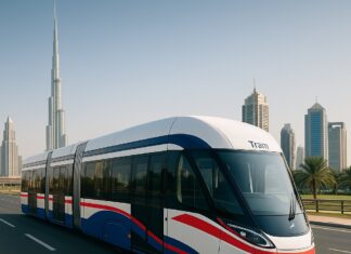 Dubai Trackless Tram: The Future of Transport Is on the Move