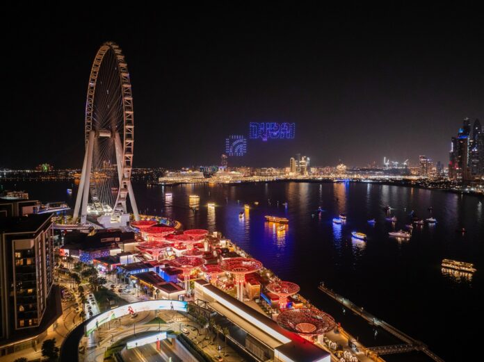 Dubai - Bluewaters-Night