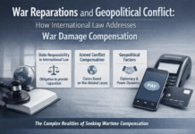 War Reparations and Geopolitical Conflict: How International Law Addresses War Damage Compensation