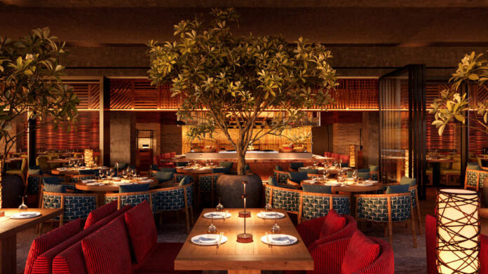 ROKA Dubai rooftop restaurant Six Senses The Palm view_03