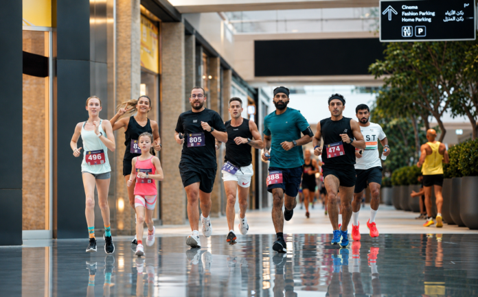 Indoor Run at Palm Jumeirah Mall